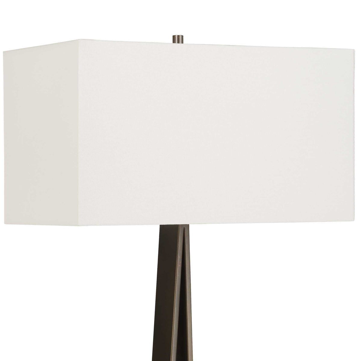 Galloway Minimalist Floor Lamp - Bronze / Black by Uttermost - View 5
