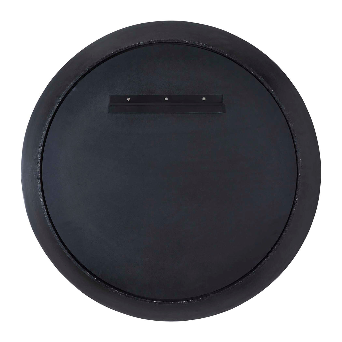 Montgomery Round Mirror - Black by Uttermost - View 5