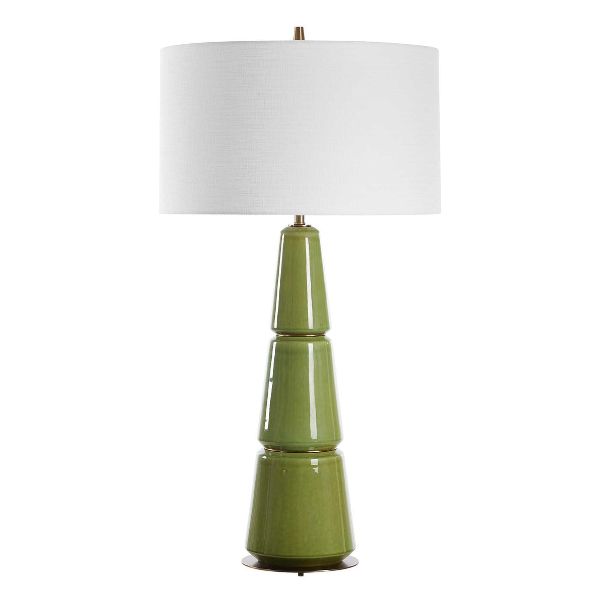 Mendell Table Lamp - Green by Uttermost - View 4