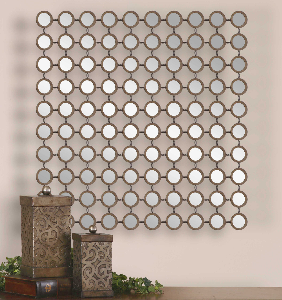 Dinuba Mirror - Silver by Uttermost - View 3