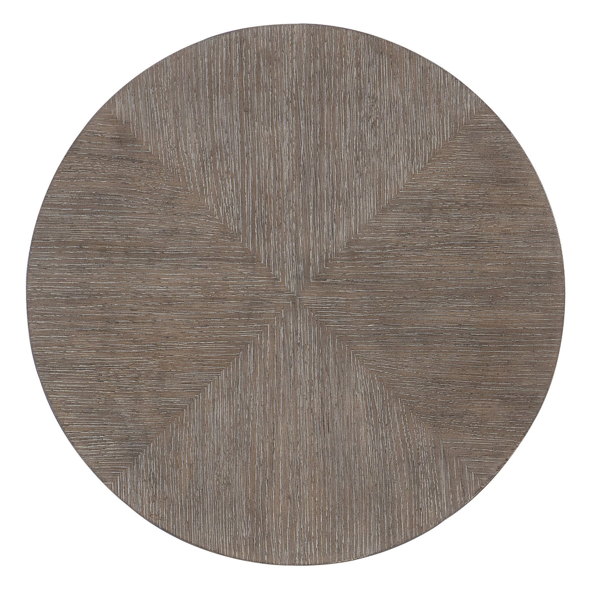 Modern Mood Round End Table - Dark Brown / Dark Gray by Hooker Furniture - View 2