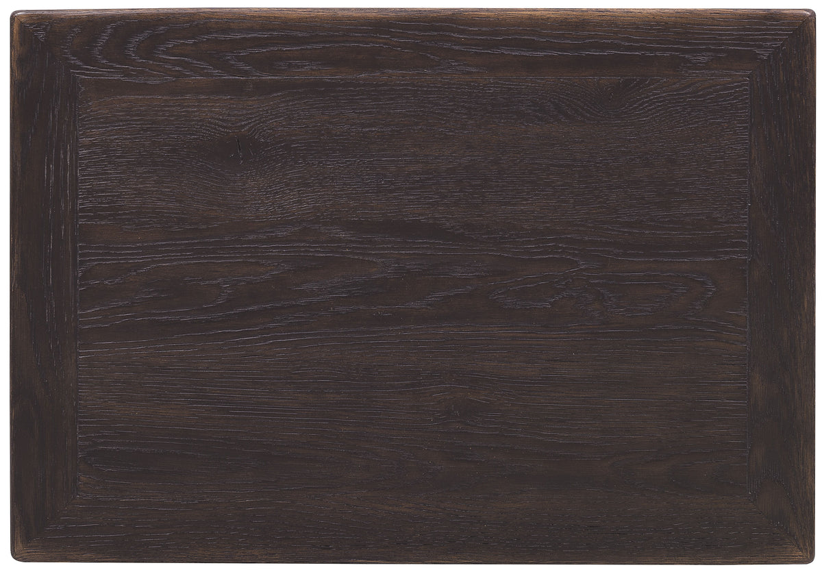 Driftwood One-Drawer Nightstand Burnt Timber - Black by Hooker Furniture - View 3