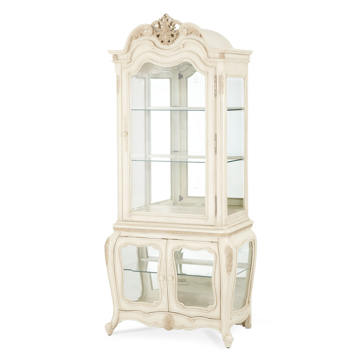 Lavelle Blanc Curio-Blanc 54505t-04 | Aico - Home Elegance USA