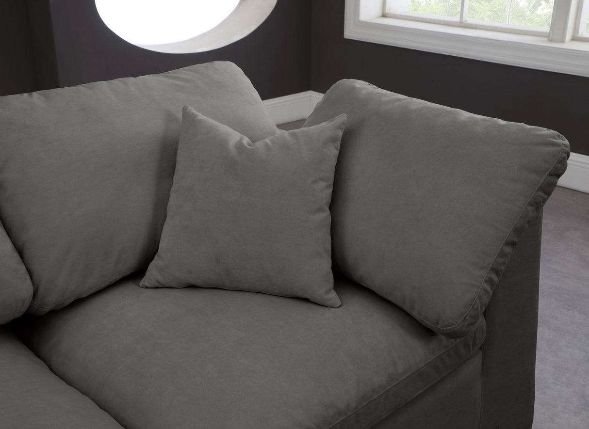Cozy - Modular Sectional Cloud - Grey - Fabric | Home Elegance USA