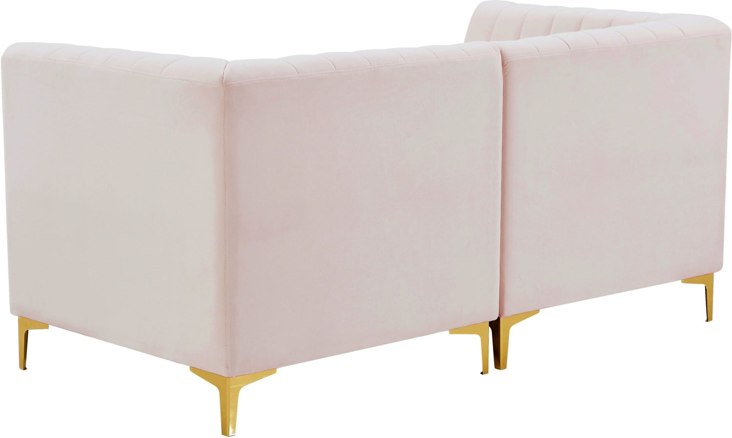Alina - Modular Sectional - Pink - Modern & Contemporary | Home Elegance USA
