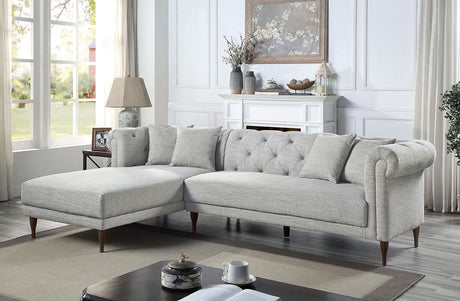 Azariah - Sectional - Gray | Home Elegance USA