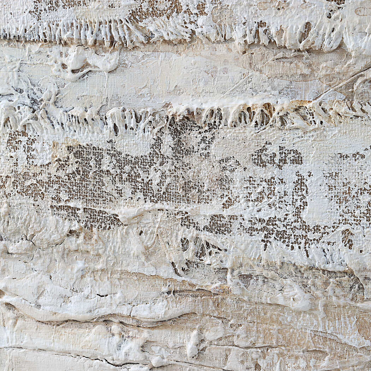 Desert Oasis Abstract Canvas Art - Gray by Uttermost - View 5