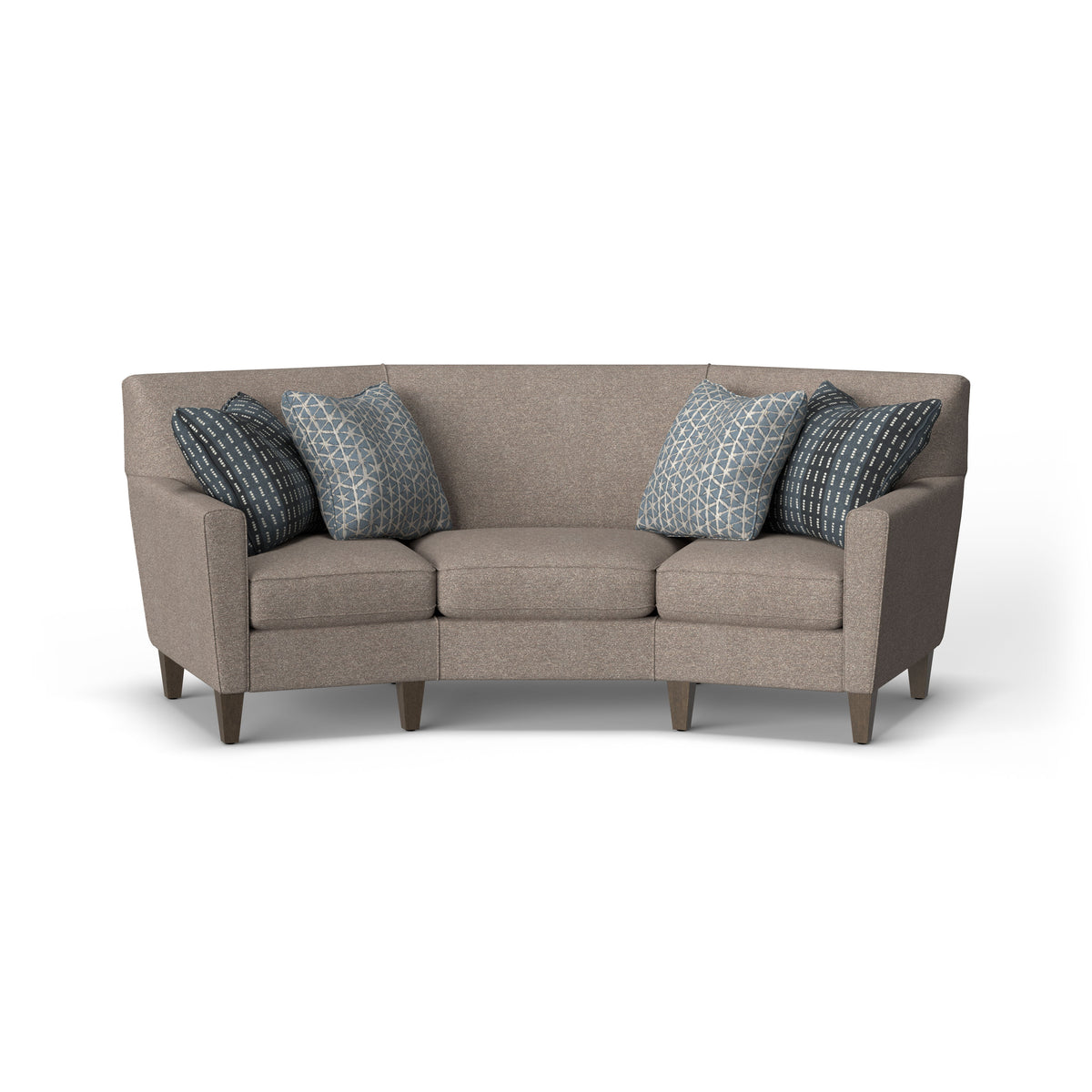 Digby Fabric Conversation Sofa | Flexsteel