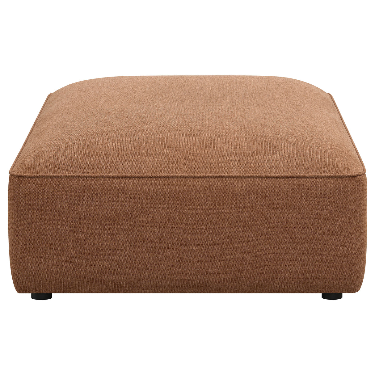 Ottoman - Jennifer Upholstered Ottoman Terracotta