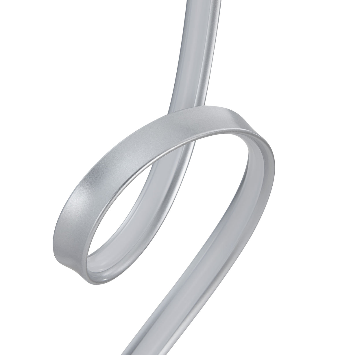 Lámpara de pie Amsterdam LED regulable de 160 cm // Plateada | Finesse