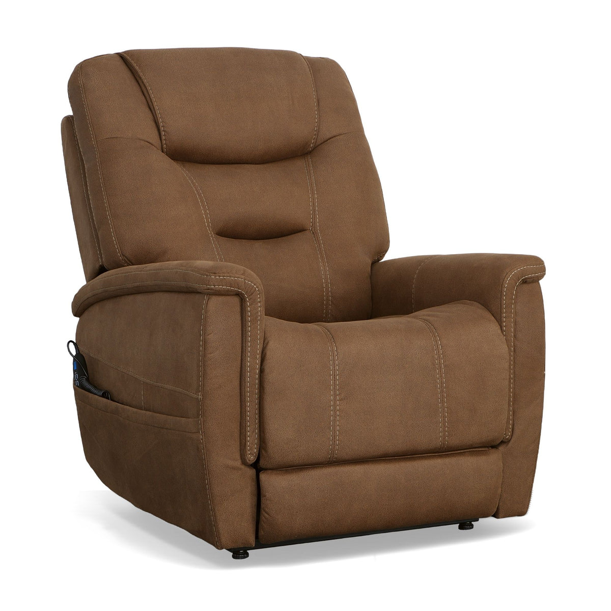 Shaw Power Lift Recliner With Power Headrest & Lumbar - Russet | Flexsteel