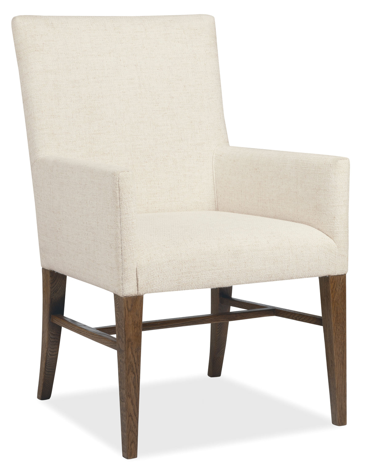 Driftwood Upholstered Arm Chair (Set of 2) Worn Saddle / Beige - Dark Brown / Beige by Hooker Furniture - View 1