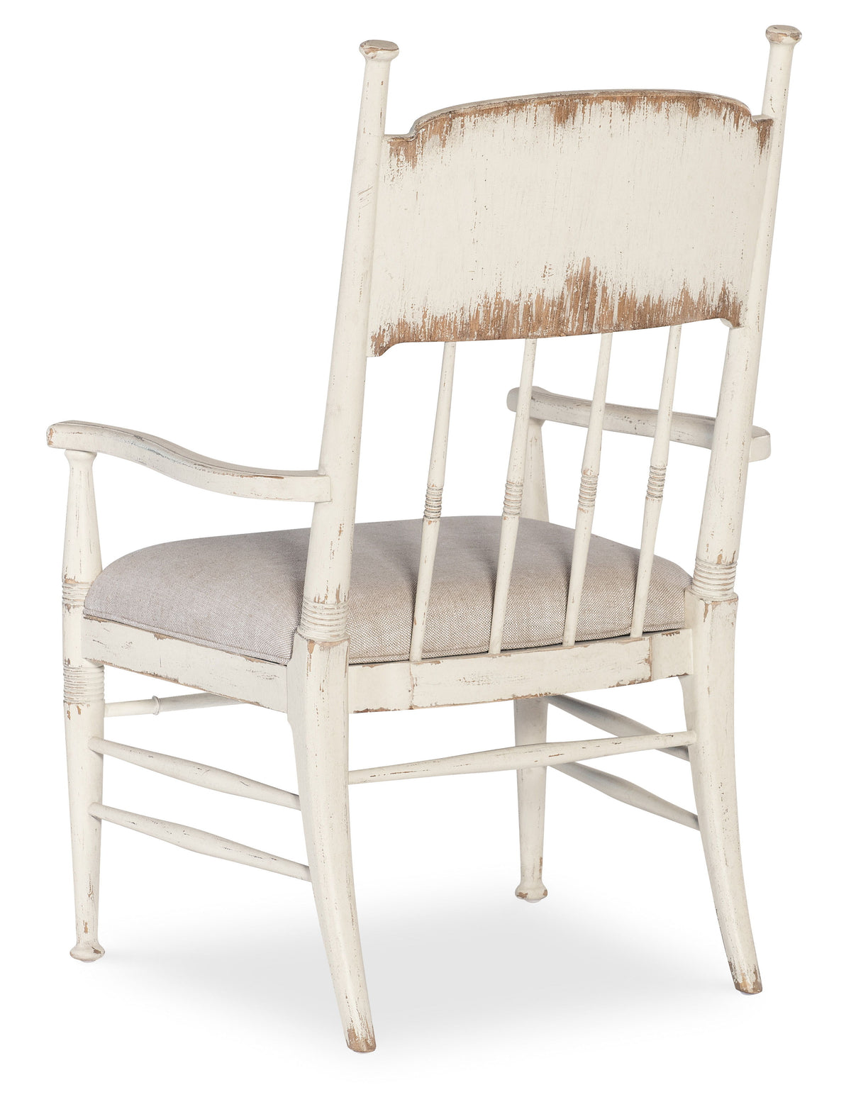 Americana Upholstered Seat Arm Chair (Set of 2) - White by Hooker Furniture - View 8