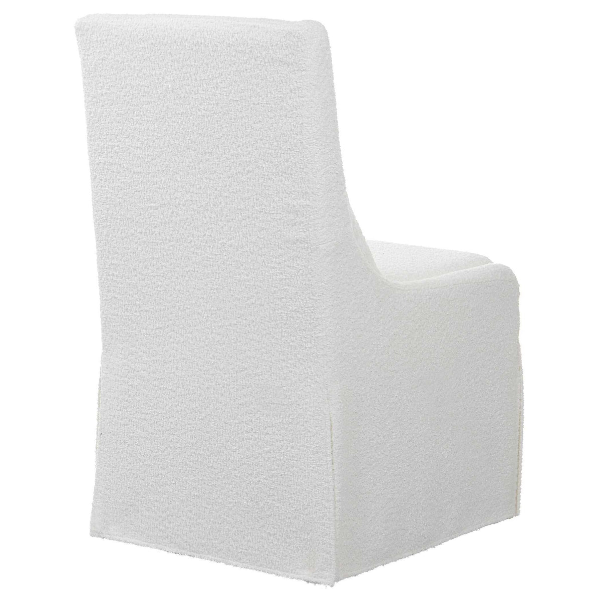 Coley Armless Chair - White by Uttermost - View 6