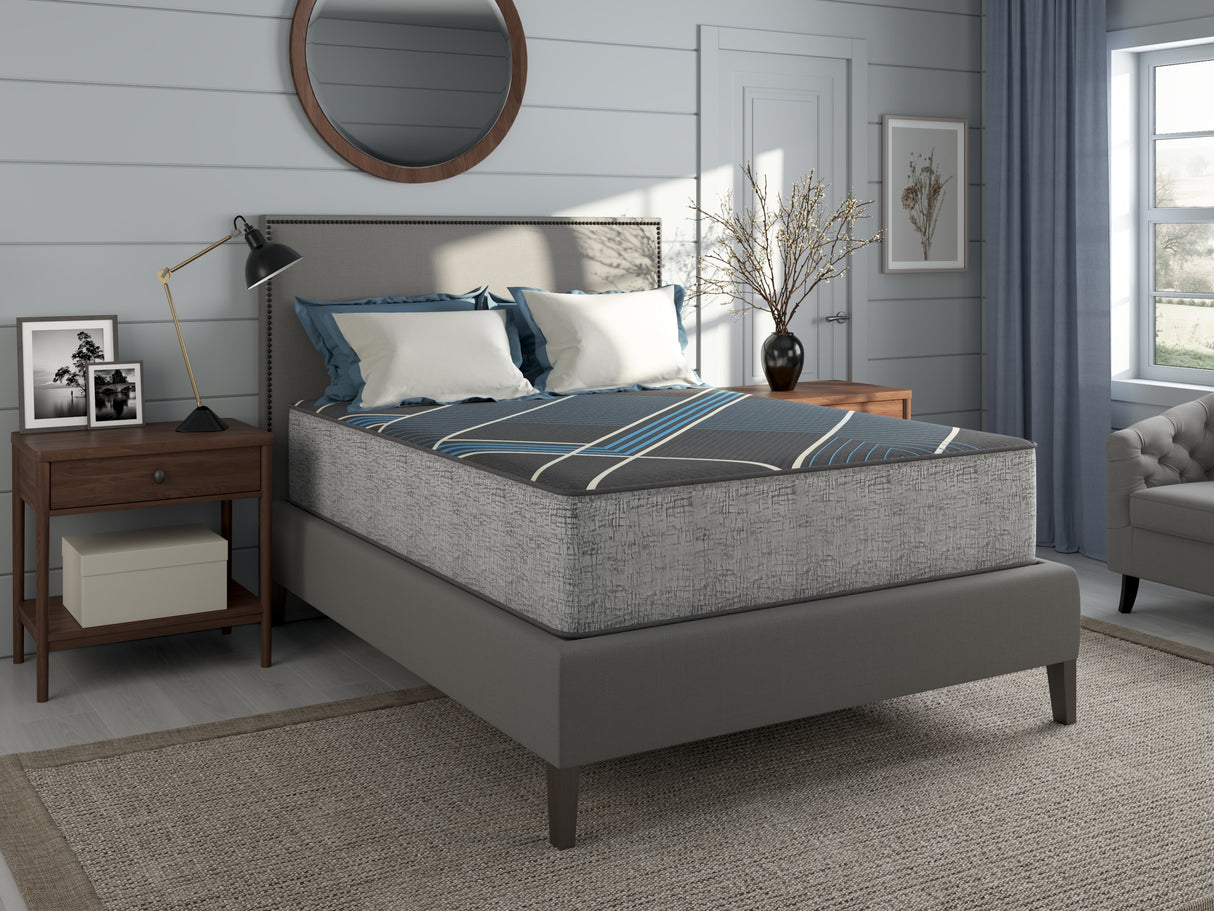 TempaGel by Restonic 13' Smooth Top, Plush Mattress, Twin