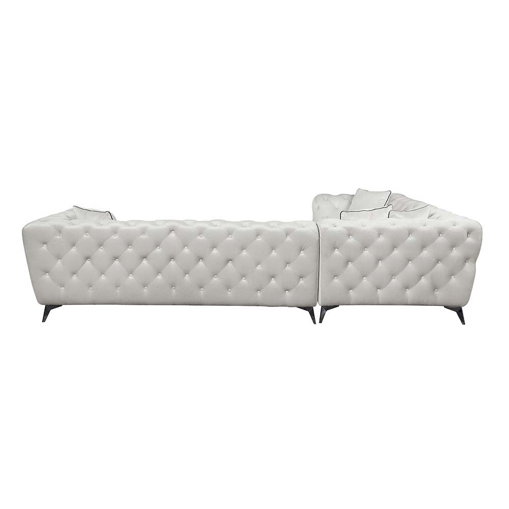 Atronia - Sectional Sofa - Beige Fabric | Home Elegance USA