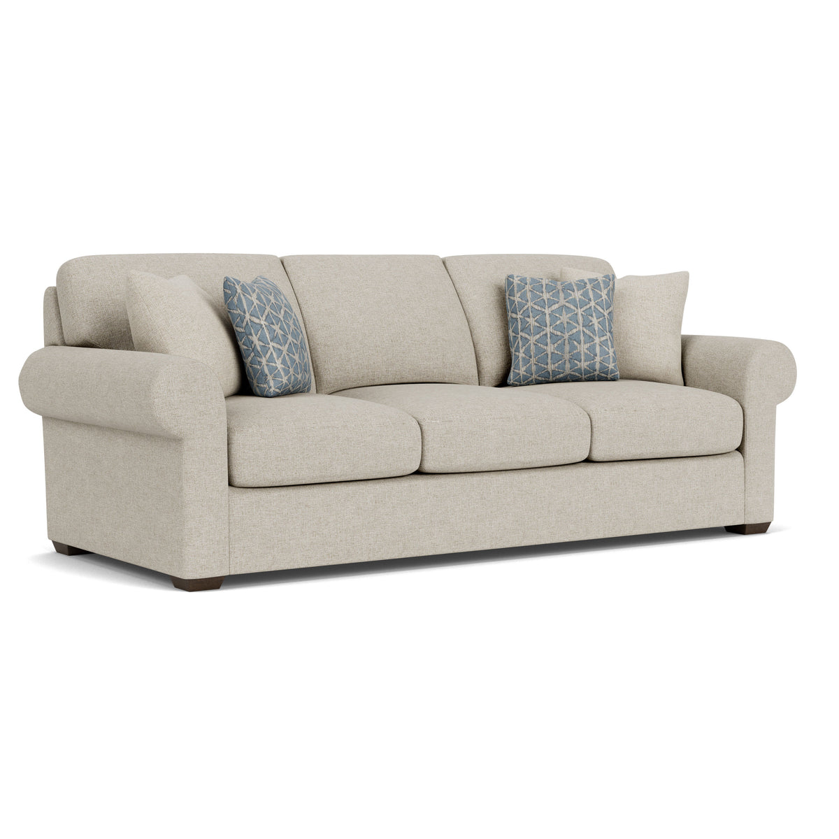 Randall Fabric Three- Fabric Cushion Sofa | Flexsteel