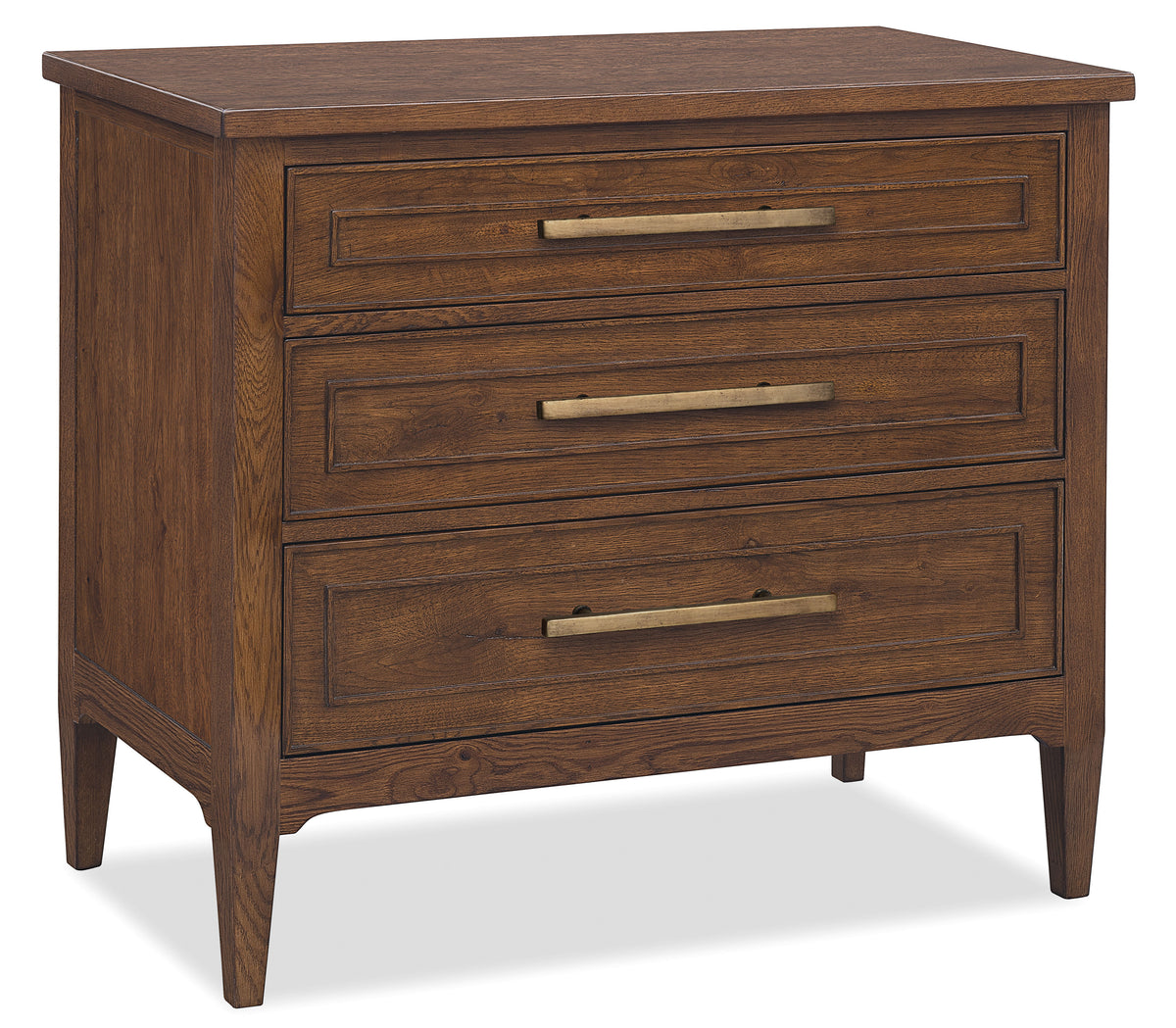 Cashiers Nightstand Chestnut - Dark Brown by Hooker Furniture - View 1