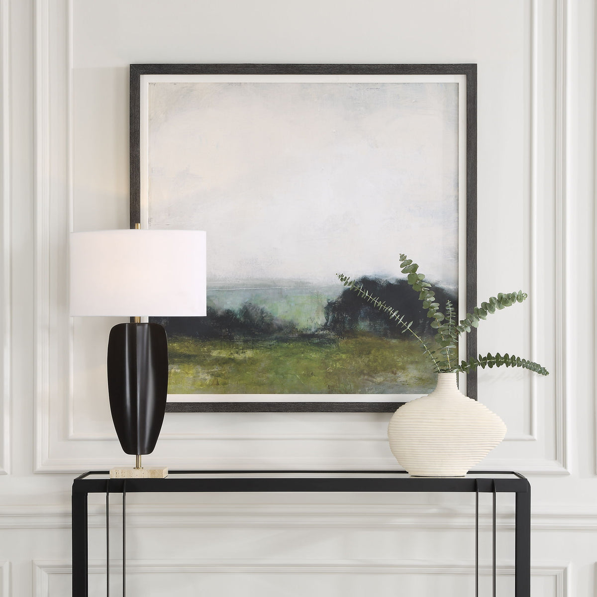First View Of The Water Framed Print - Gray by Uttermost - View 2