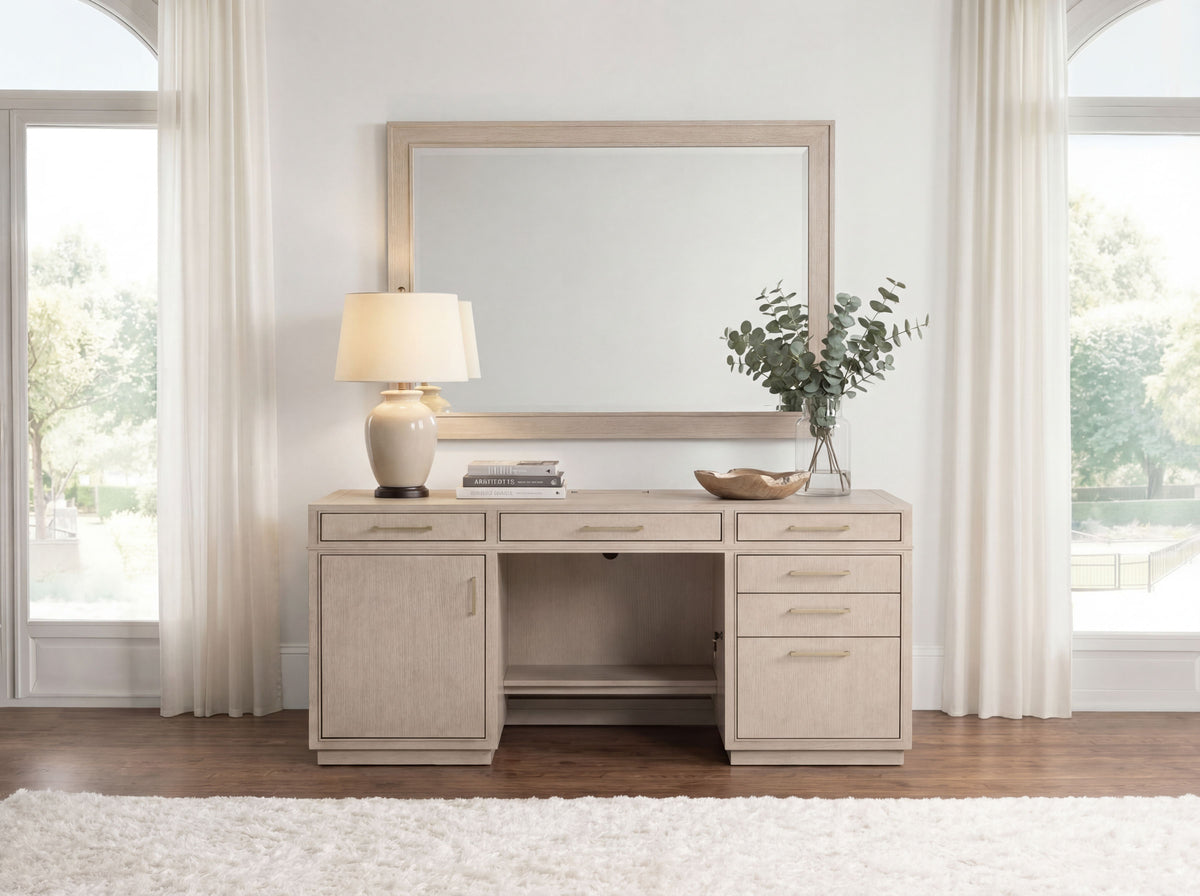 Credenza Polished Limestone - Beige by Hooker Furniture - View 3