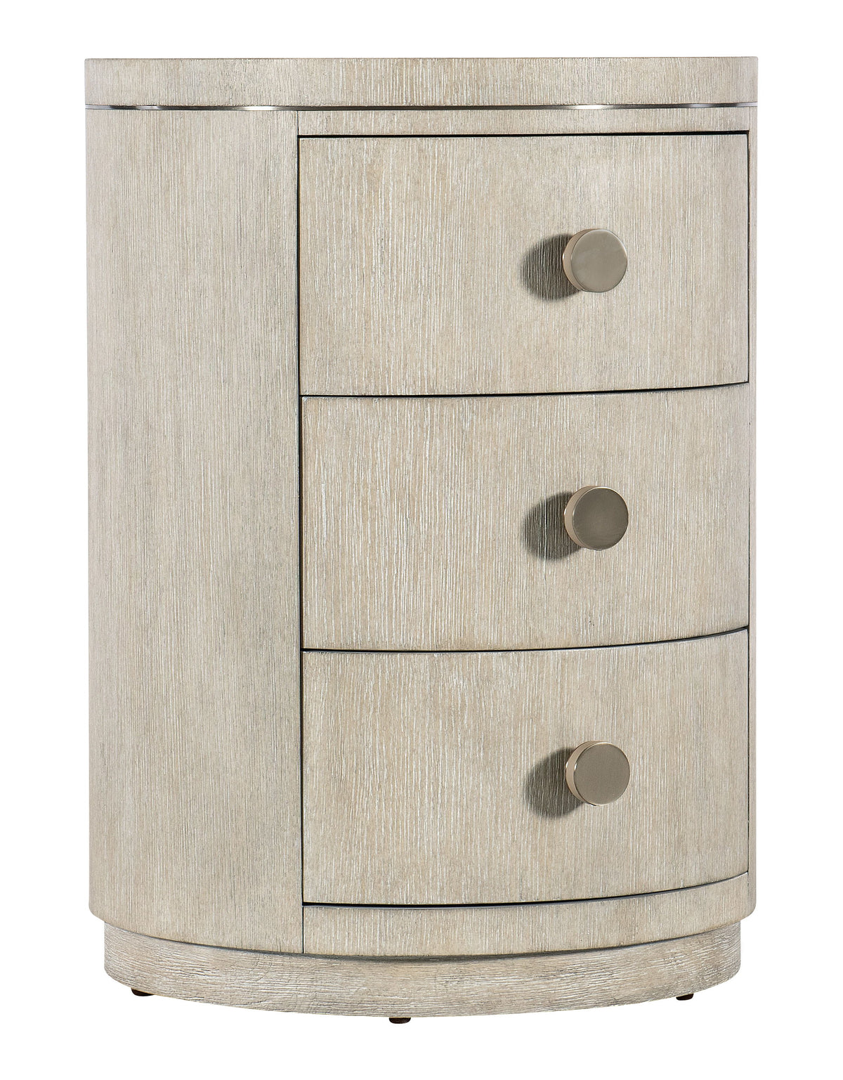 Modern Mood Round Nightstand - Beige by Hooker Furniture - View 1