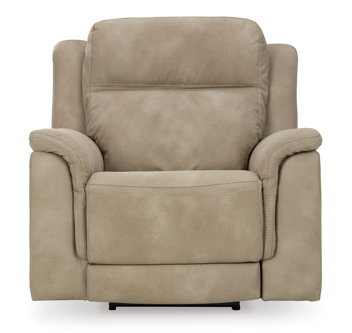 Ashley Sand Next-Gen DuraPella PWR Recliner/ADJ Headrest - Microfiber - Home Elegance USA