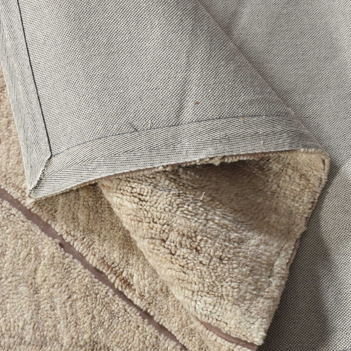 Kenyan Geometric 8 X 10 Rug - Light Brown by Uttermost - View 3