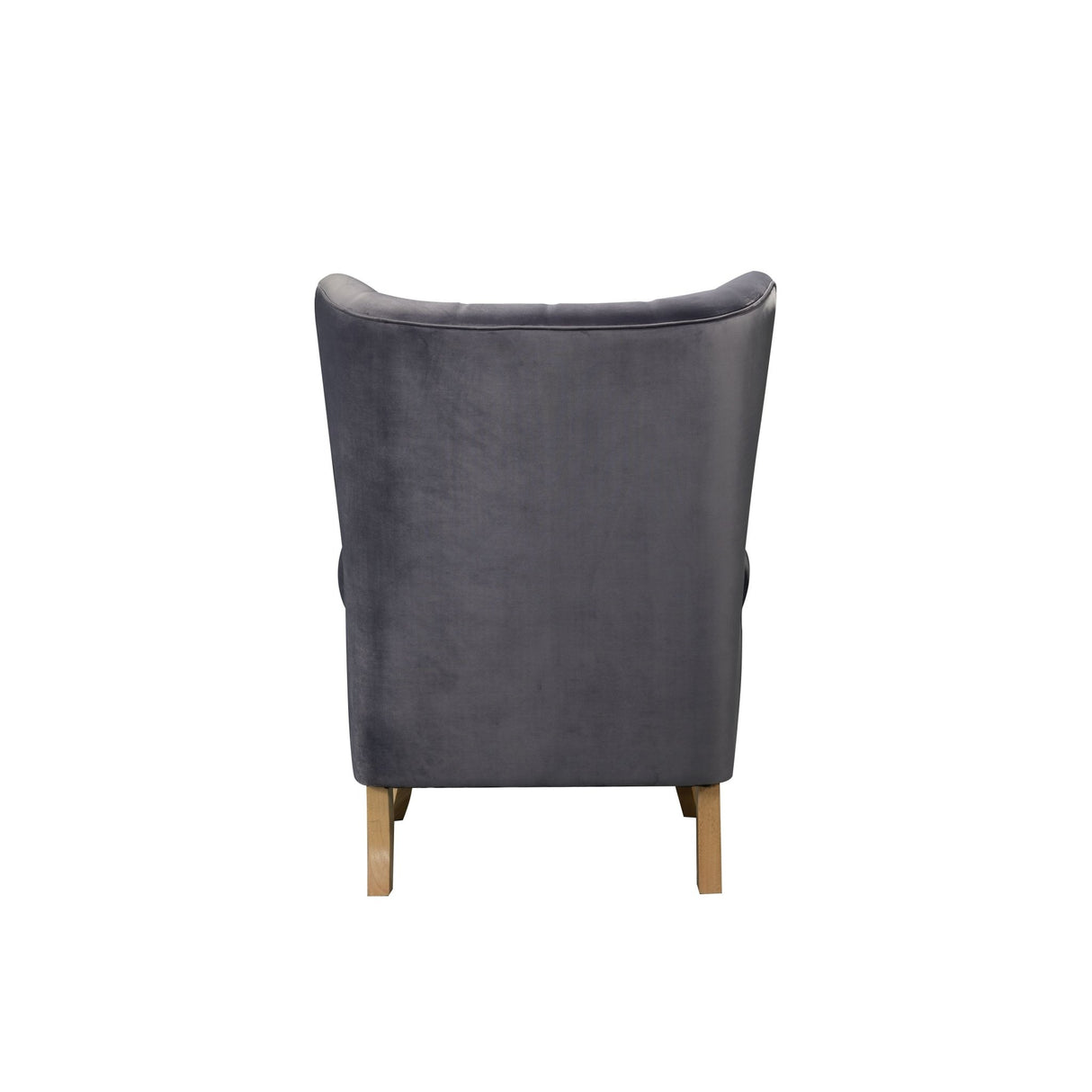 Adonis Accent Chair 59517 Gray Velvet | Acme | Home Elegance USA