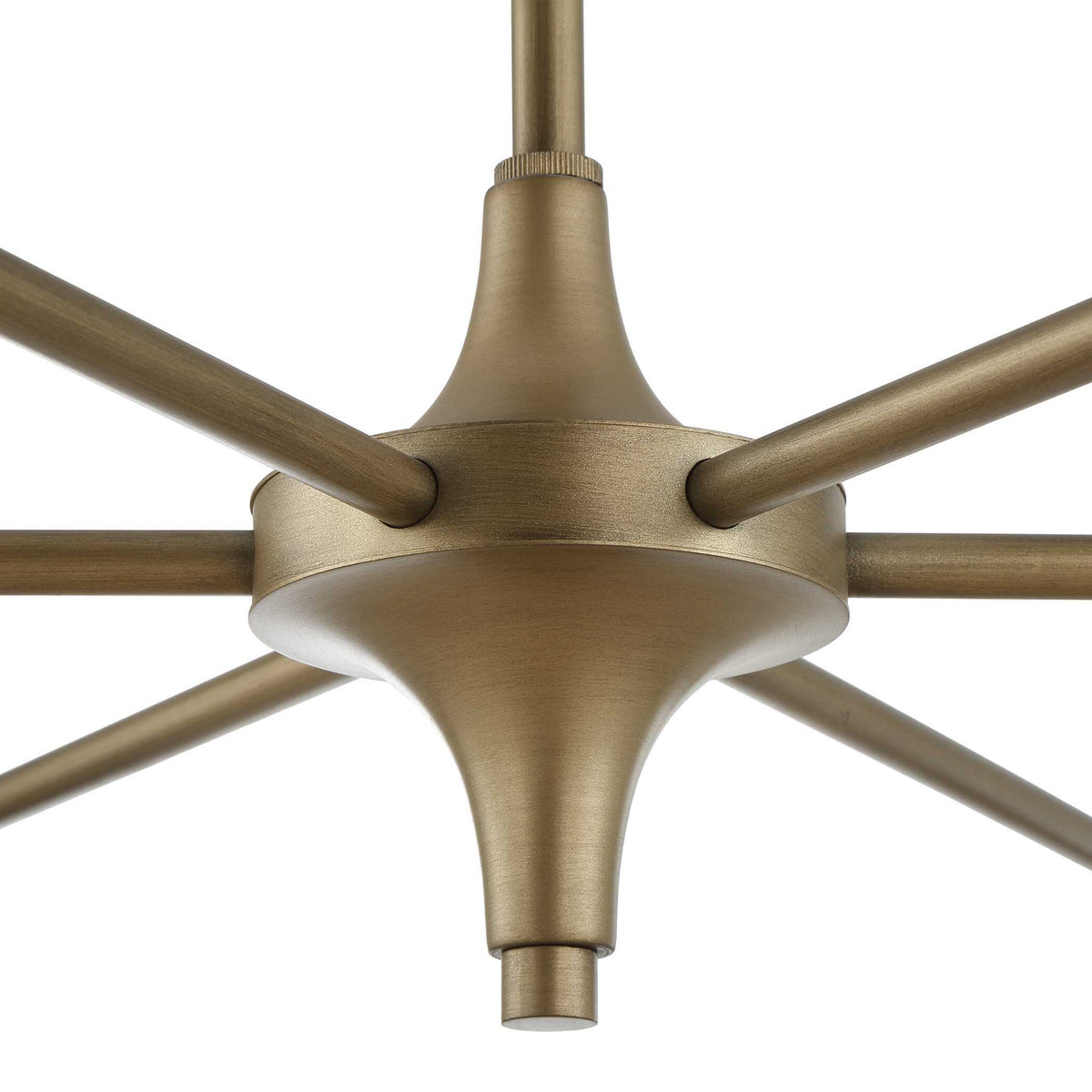 Biddeford 6 Light Beaded Pendant - Gold / White by Uttermost - View 12
