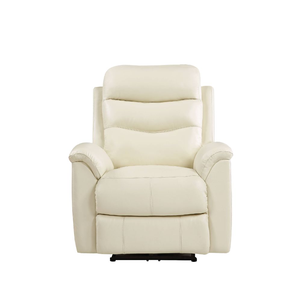 Ava Power Motion Recliner 59692 Beige Top Grain Leather Match | Acme | Home Elegance USA
