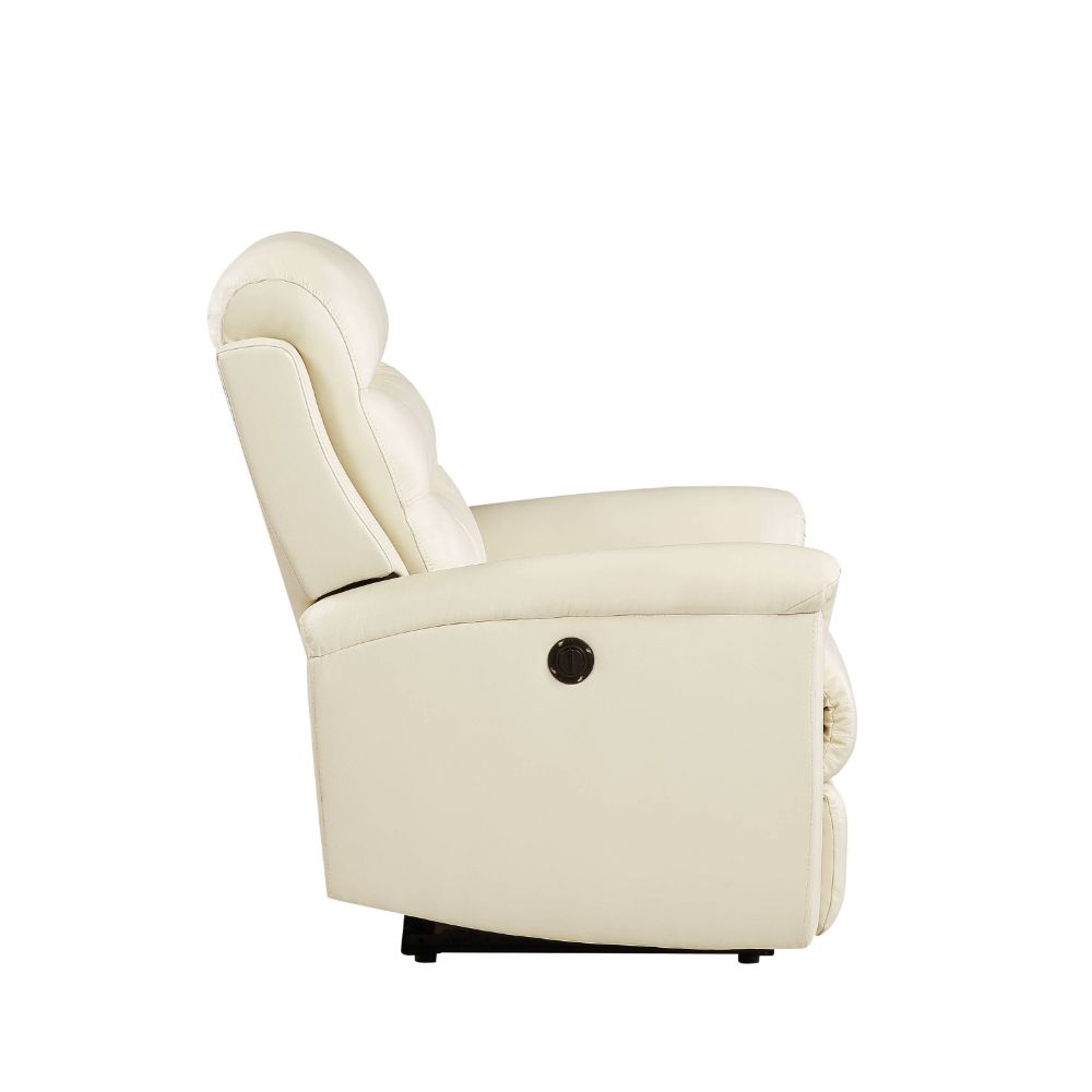 Ava Power Motion Recliner 59692 Beige Top Grain Leather Match | Acme | Home Elegance USA