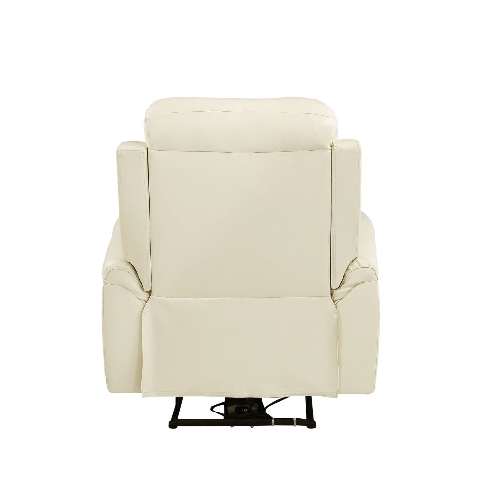 Ava Power Motion Recliner 59692 Beige Top Grain Leather Match | Acme | Home Elegance USA