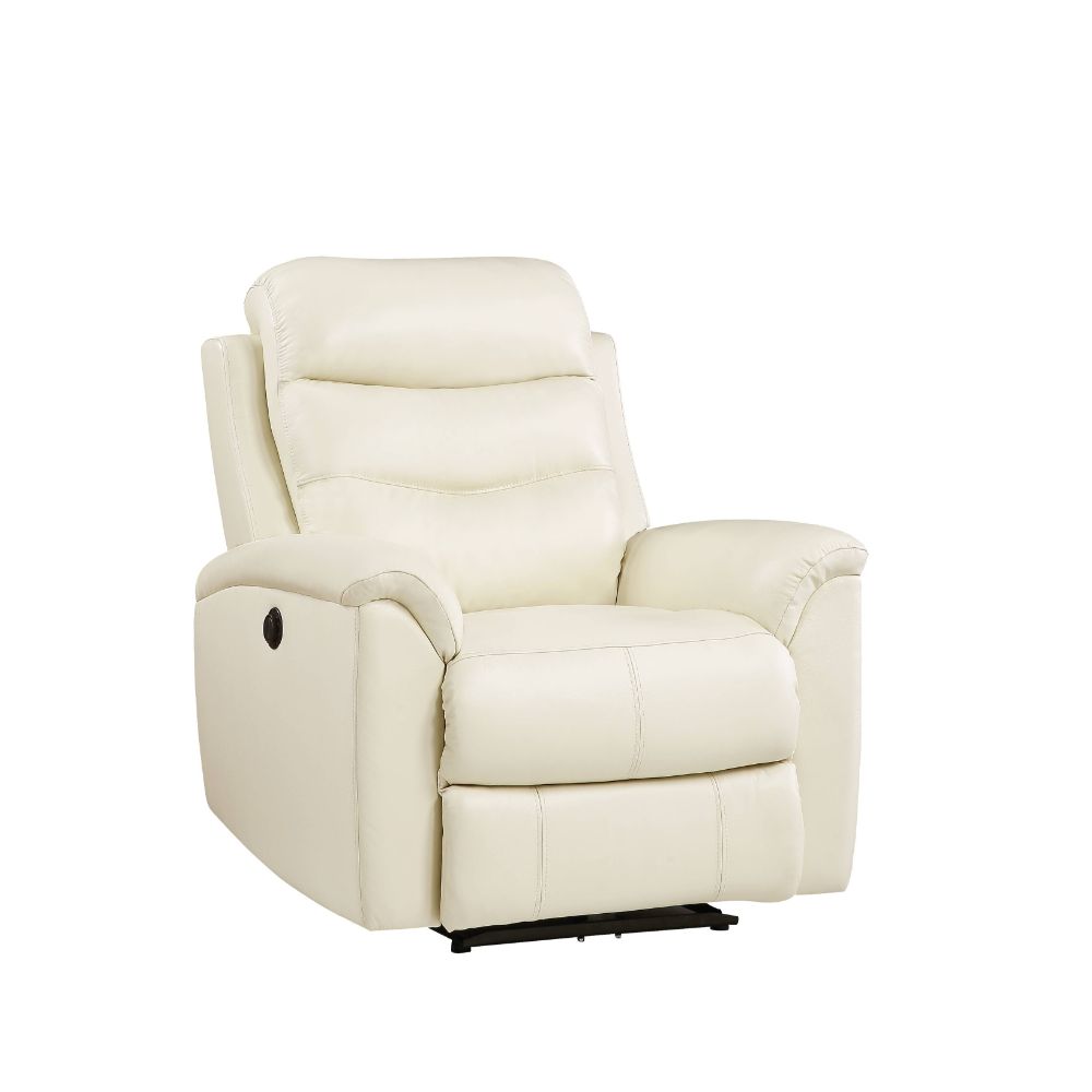 Ava Power Motion Recliner 59692 Beige Top Grain Leather Match | Acme | Home Elegance USA