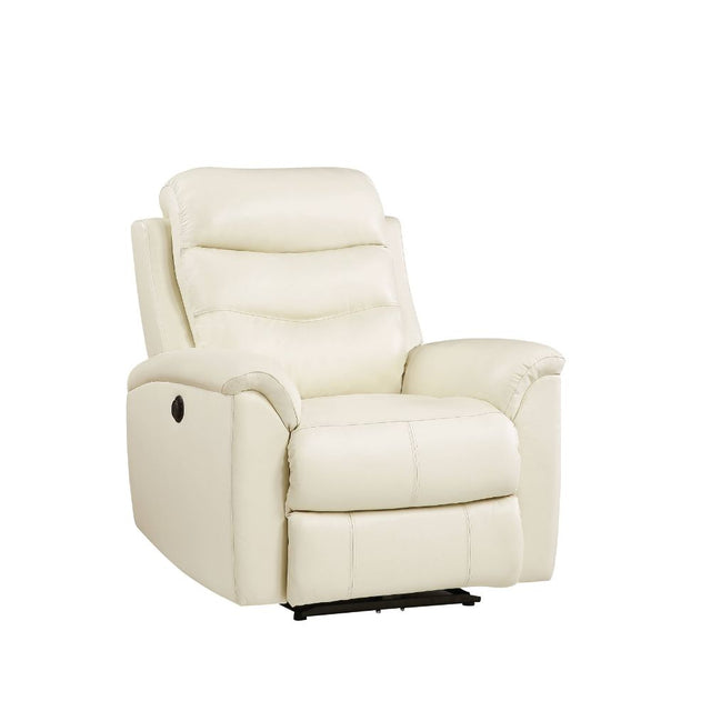 Ava Power Motion Recliner 59692 Beige Top Grain Leather Match | Acme | Home Elegance USA