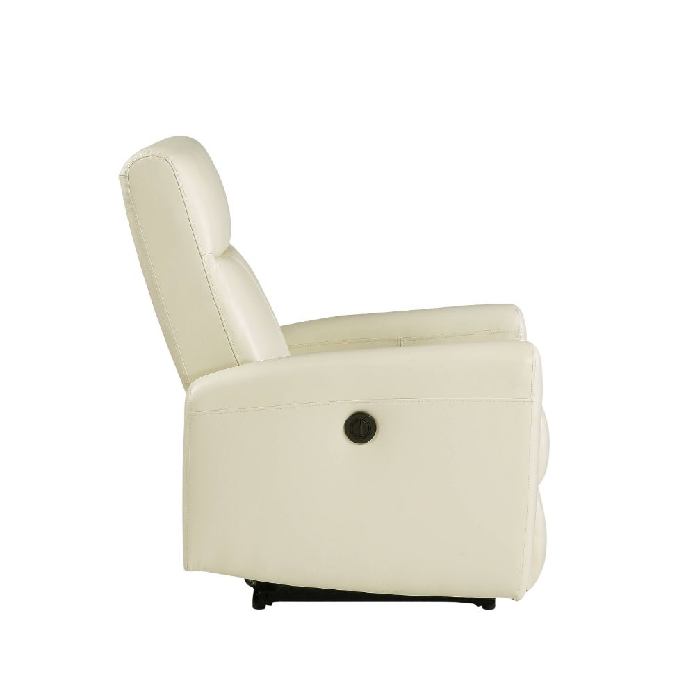 Blane Power Motion Recliner 59772 Beige Top Grain Leather Match | Acme | Home Elegance USA