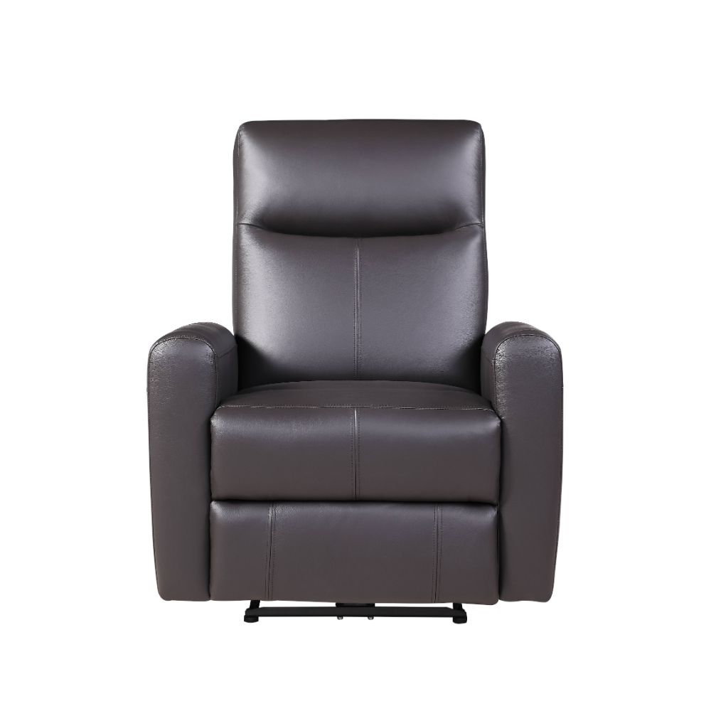 Blane Power Motion Recliner 59773 Brown Top Grain Leather Match | Acme | Home Elegance USA