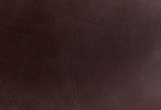 Brancaster Ottoman 59836 Retro Brown Top Grain Leather & Aluminum | Acme | Home Elegance USA