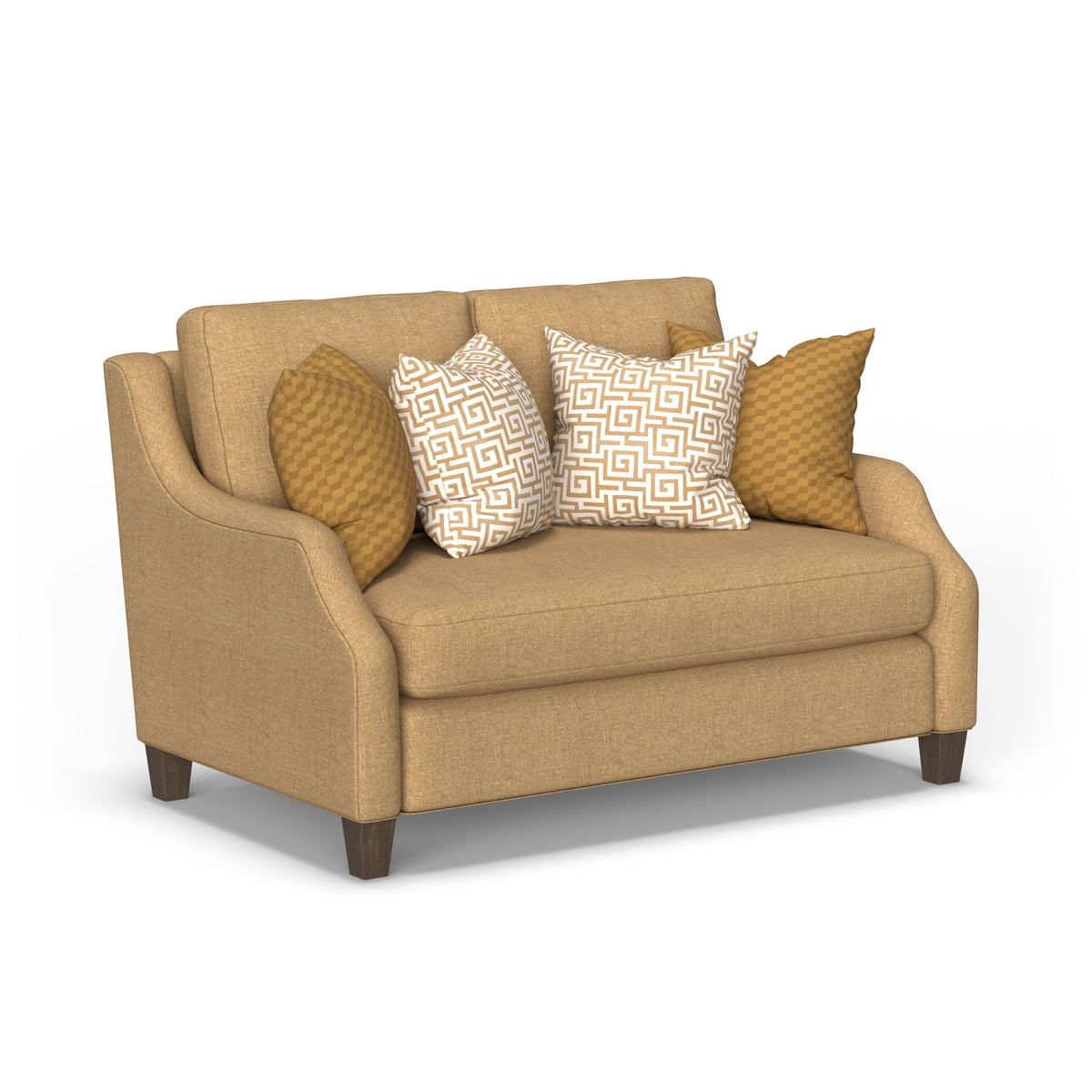 Gianna Fabric Bench Loveseat | Flexsteel