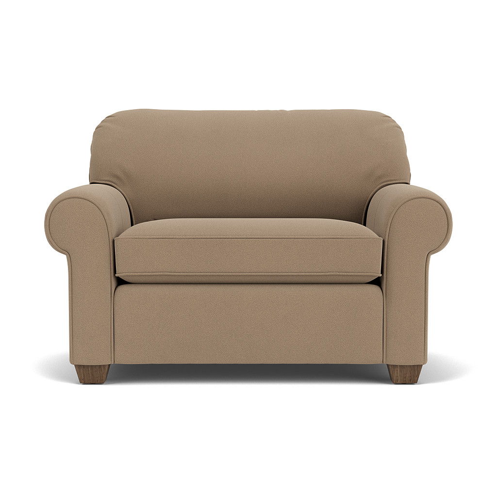Thornton Leather Chair And a Half | Flexsteel