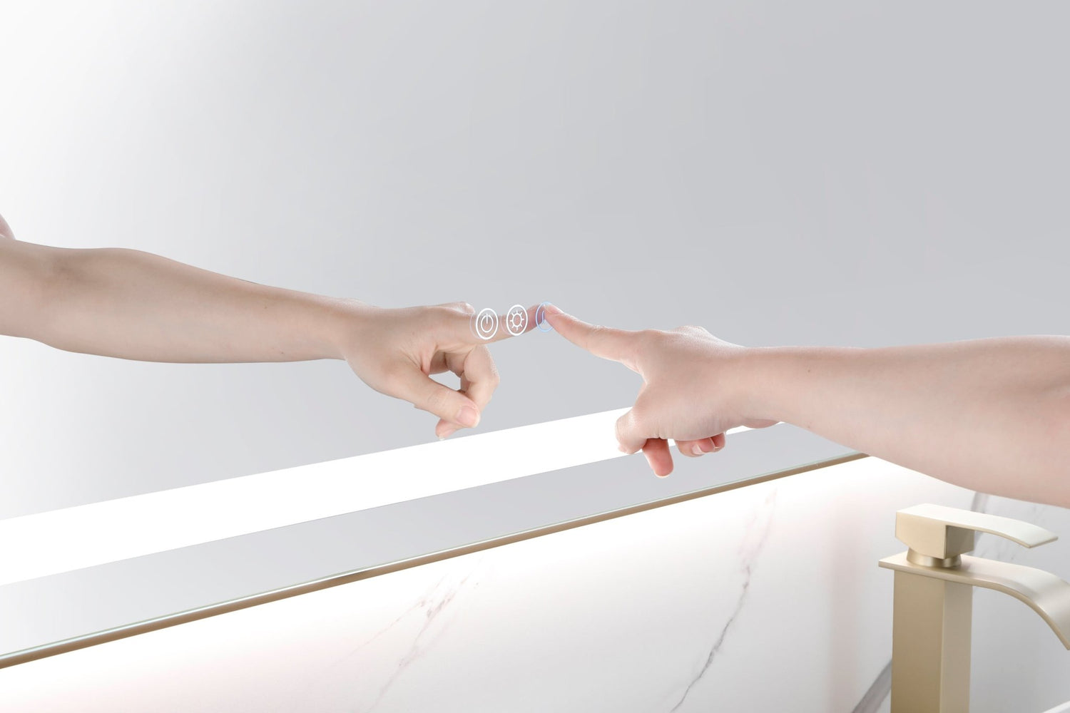 84in. W x 48in. H Oversized Rectangular Black Framed LED Mirror Anti - Fog Dimmable Wall Mount Bathroom Vanity Mirror HD Wall Mirror Kit For Gym And Dance Studio 48X 72Inches With Safety Ba | Home Elegance USA