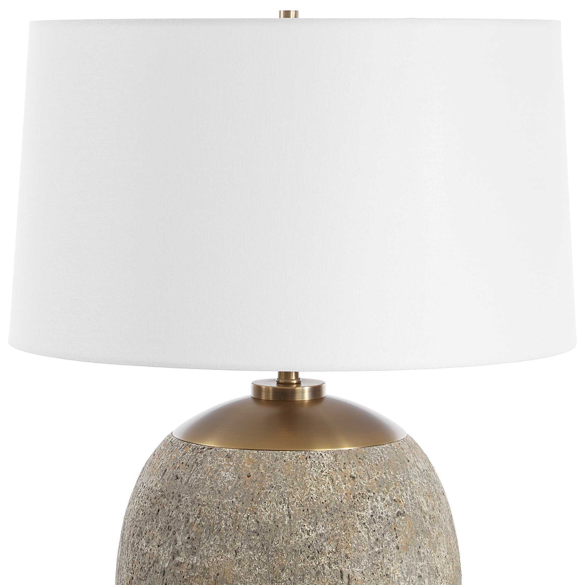 Raylan Textured Table Lamp - Gray by Uttermost - View 5