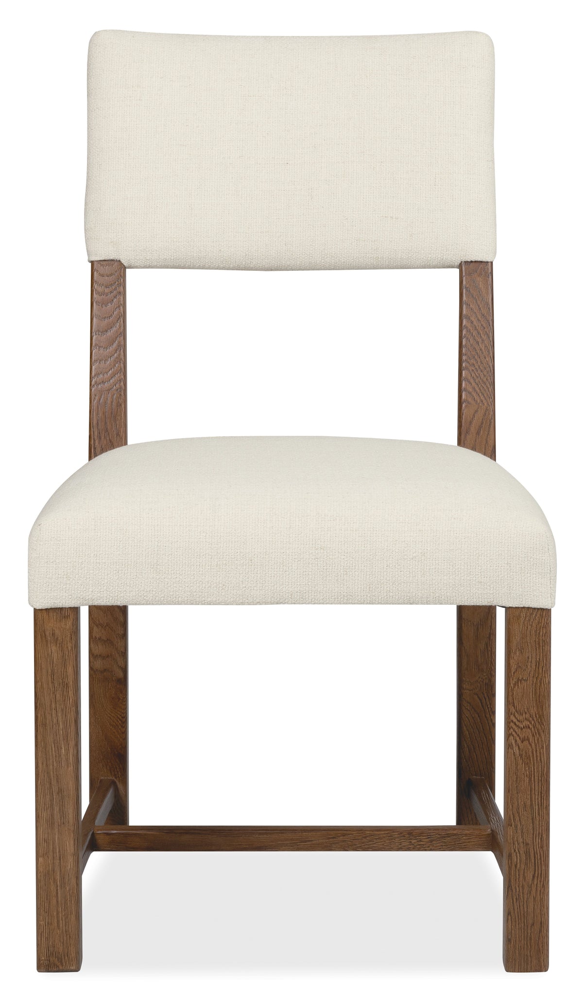 Driftwood Upholstered Side Chair (Set of 2) Worn Saddle / Beige - Dark Brown / Beige by Hooker Furniture - View 4