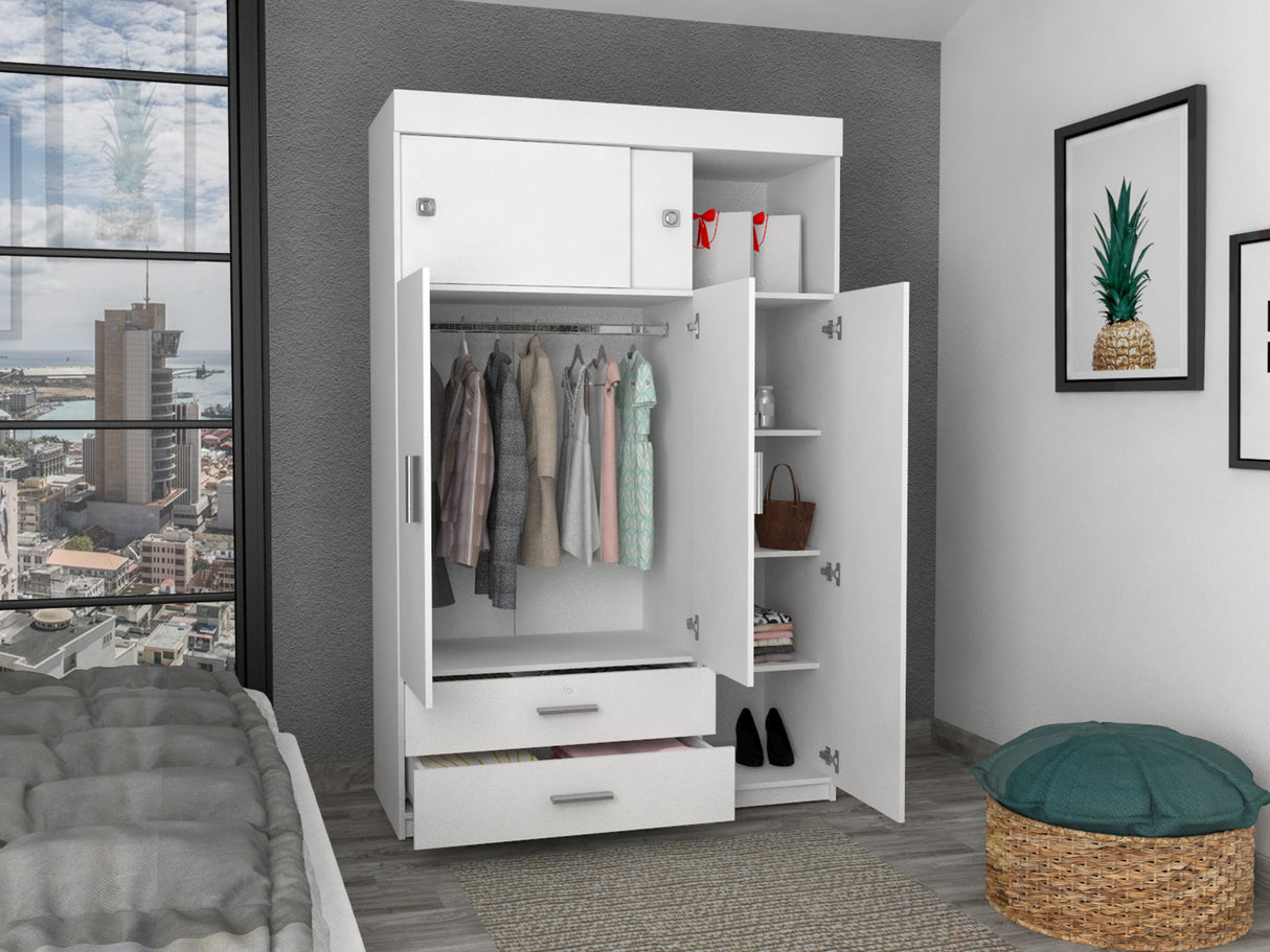 Tucson Armoire, Two Drawers - sold by Home Elegance USA