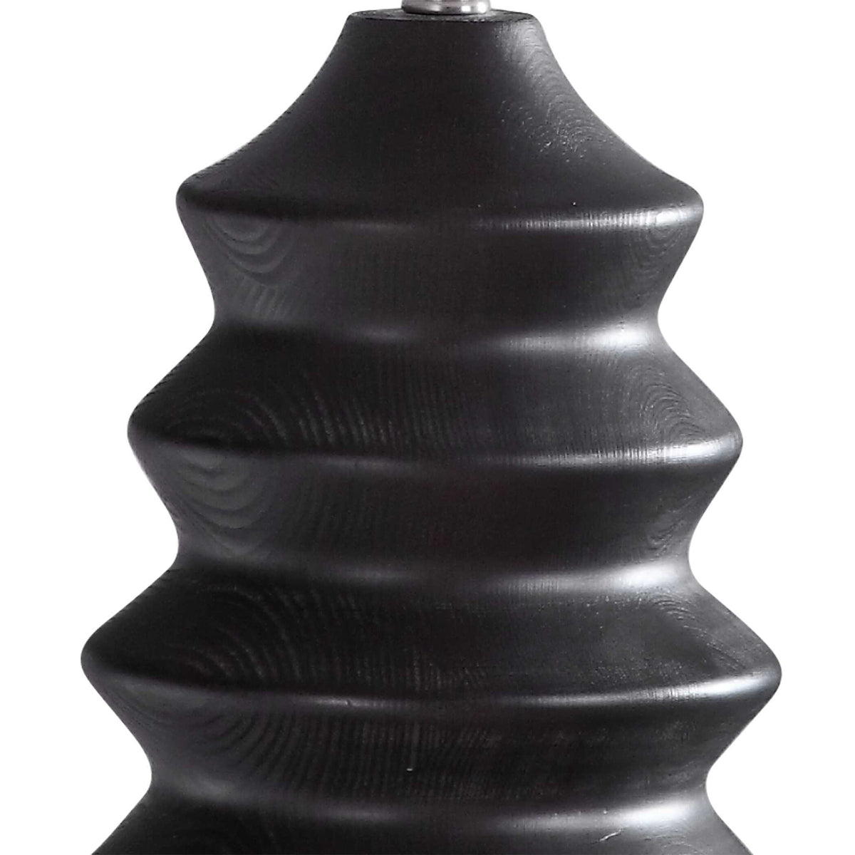 Mendocino Modern Table Lamp - Black / White by Uttermost - View 8