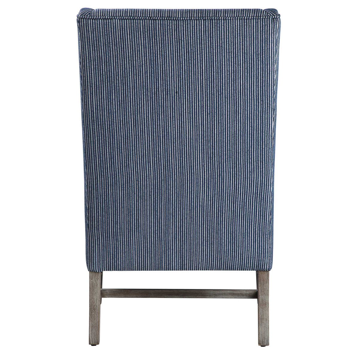 Galiot Wingback Accent Chair - Blue / White by Uttermost - View 6