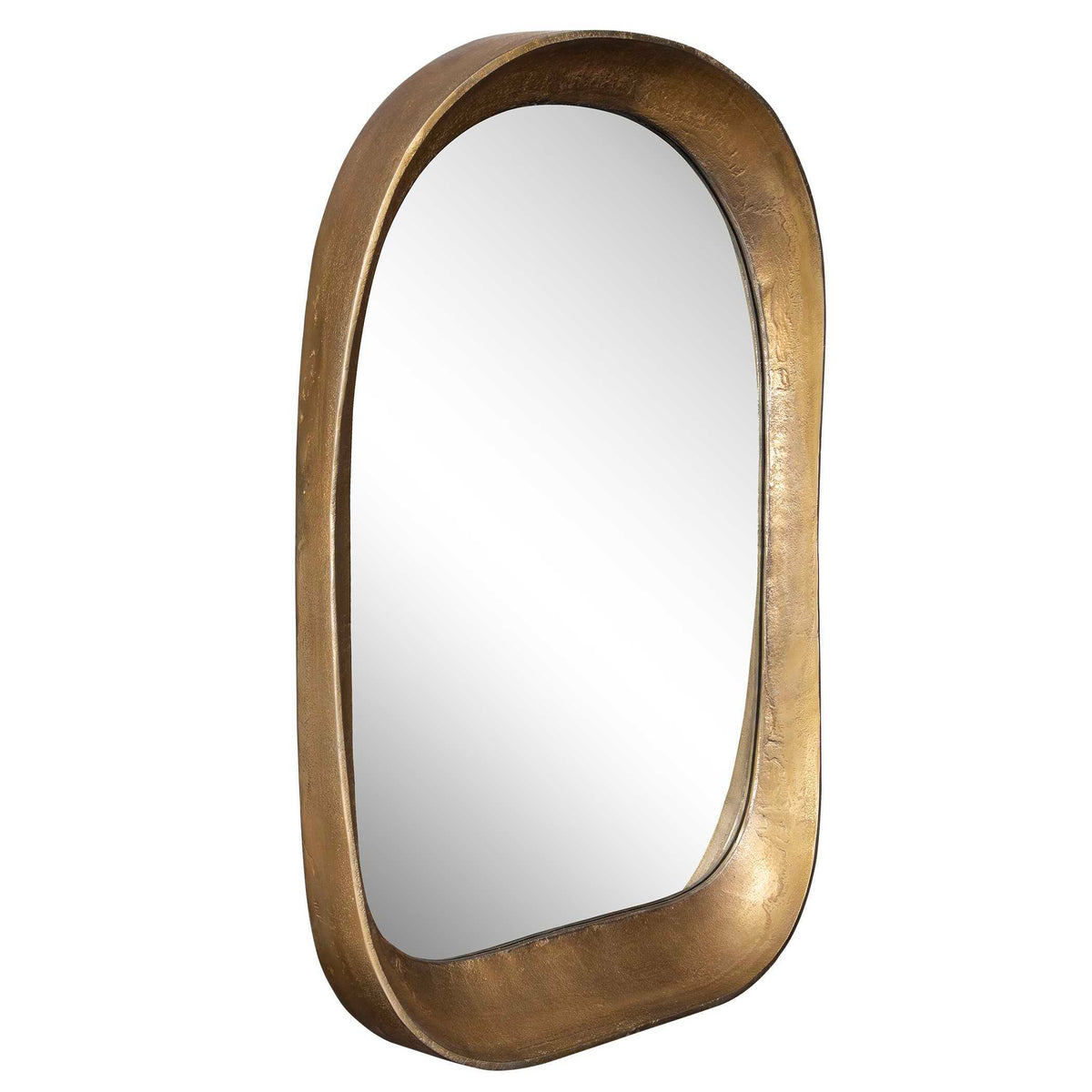 Bradano Brass Arch Mirror - Bronze by Uttermost - View 4