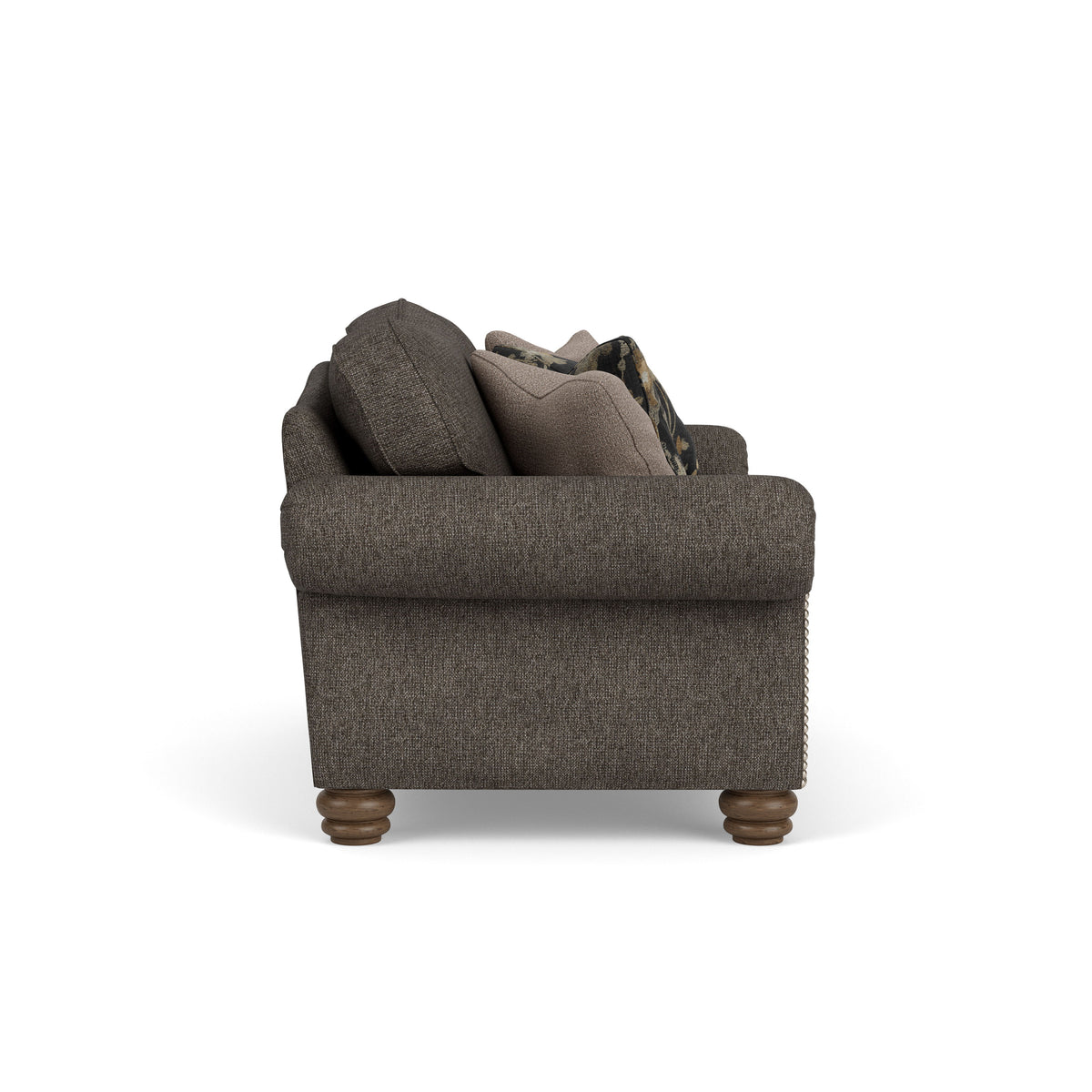 Bexley Fabric Loveseat, Nailhead Trim | Flexsteel