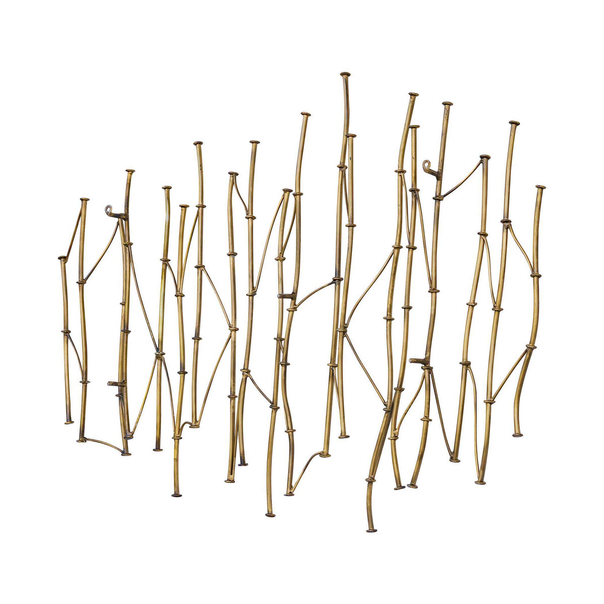 Nature's Rhythm Metal Wall Decor - Gold by Uttermost - View 3