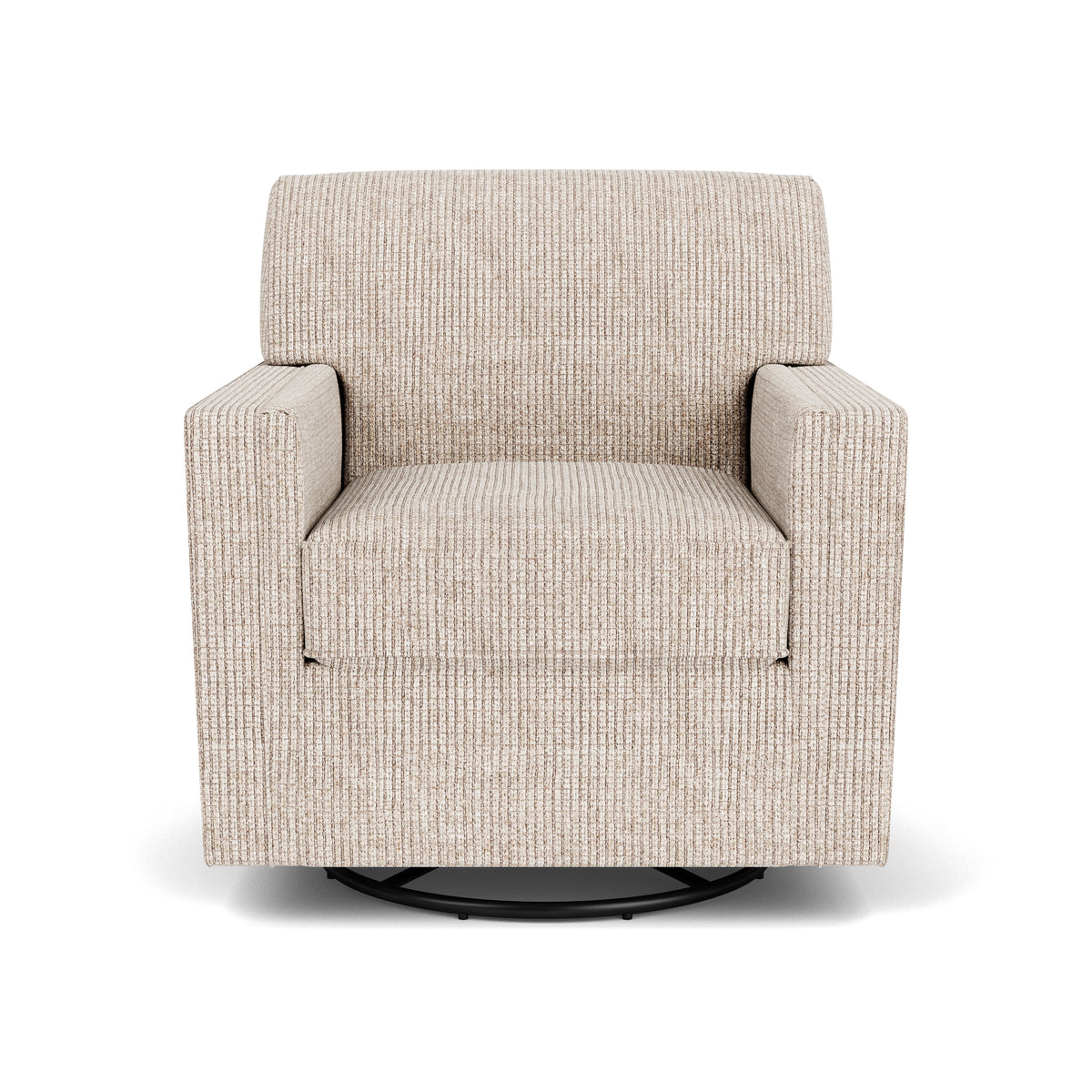 Nora Fabric Swivel Chair | Flexsteel