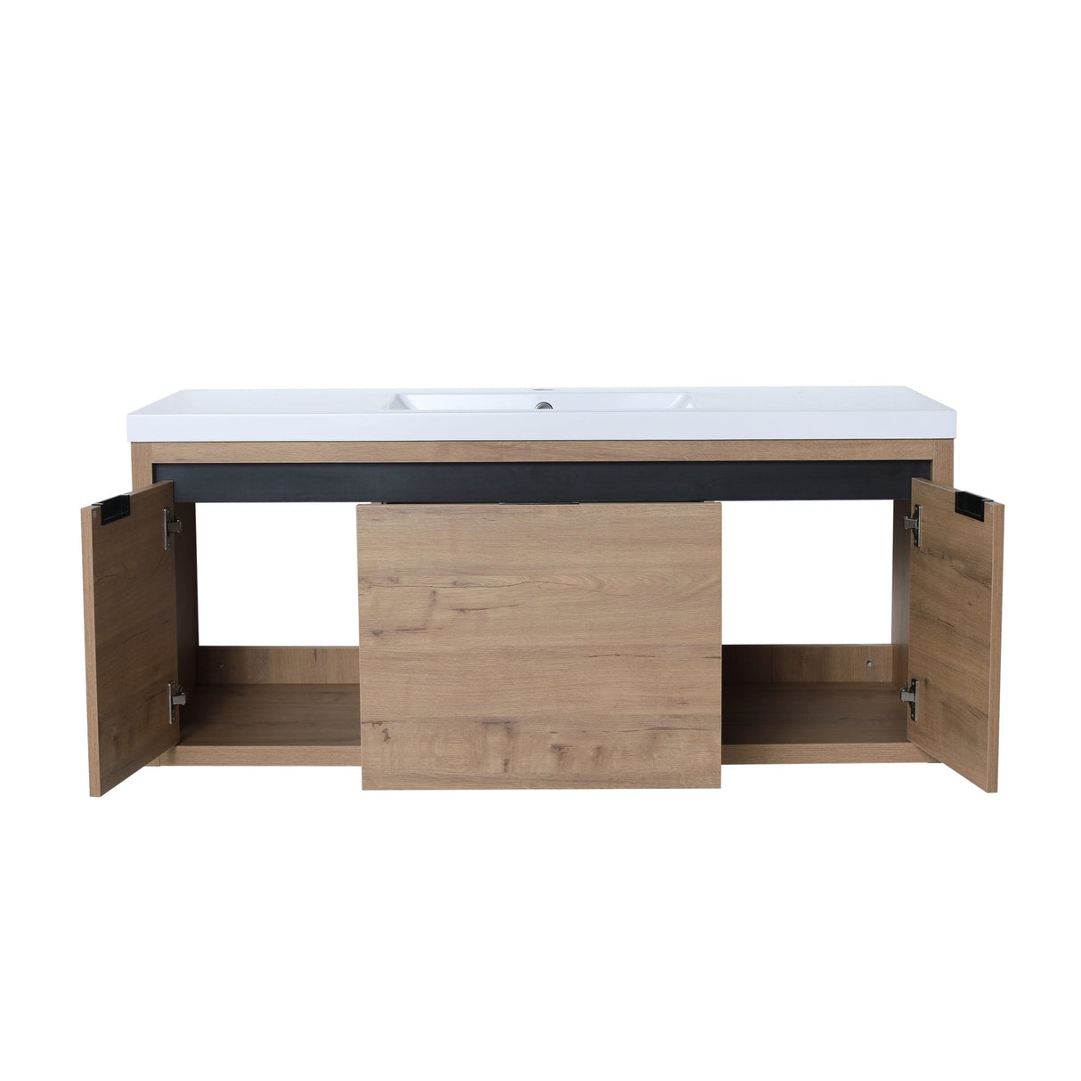 48 Inch Bathroom Cabinet With Sink,Soft Close Doors and Drawer,Float Mounting Design,48x18 - BVC00948IMO(KD - Packing) | Home Elegance USA